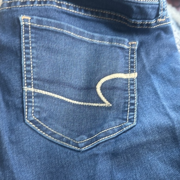 AMERICAN EAGLE DARK WASH STRETCH JEGGINGS SIZE 2 🦅 - Picture 8 of 8